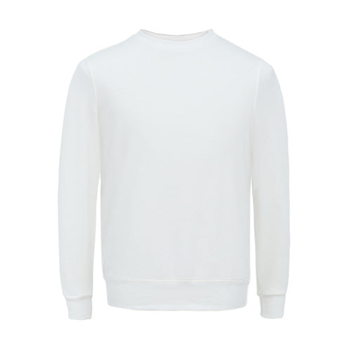 High Quality OEM Pullover Plain Dyed Plush Blank Jogger White Crew Neck Custom Hoodie Crew Neck Sweatshirt For Wholesale