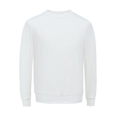 High Quality OEM Pullover Plain Dyed Plush Blank Jogger White Crew Neck Custom Hoodie Crew Neck Sweatshirt For Wholesale