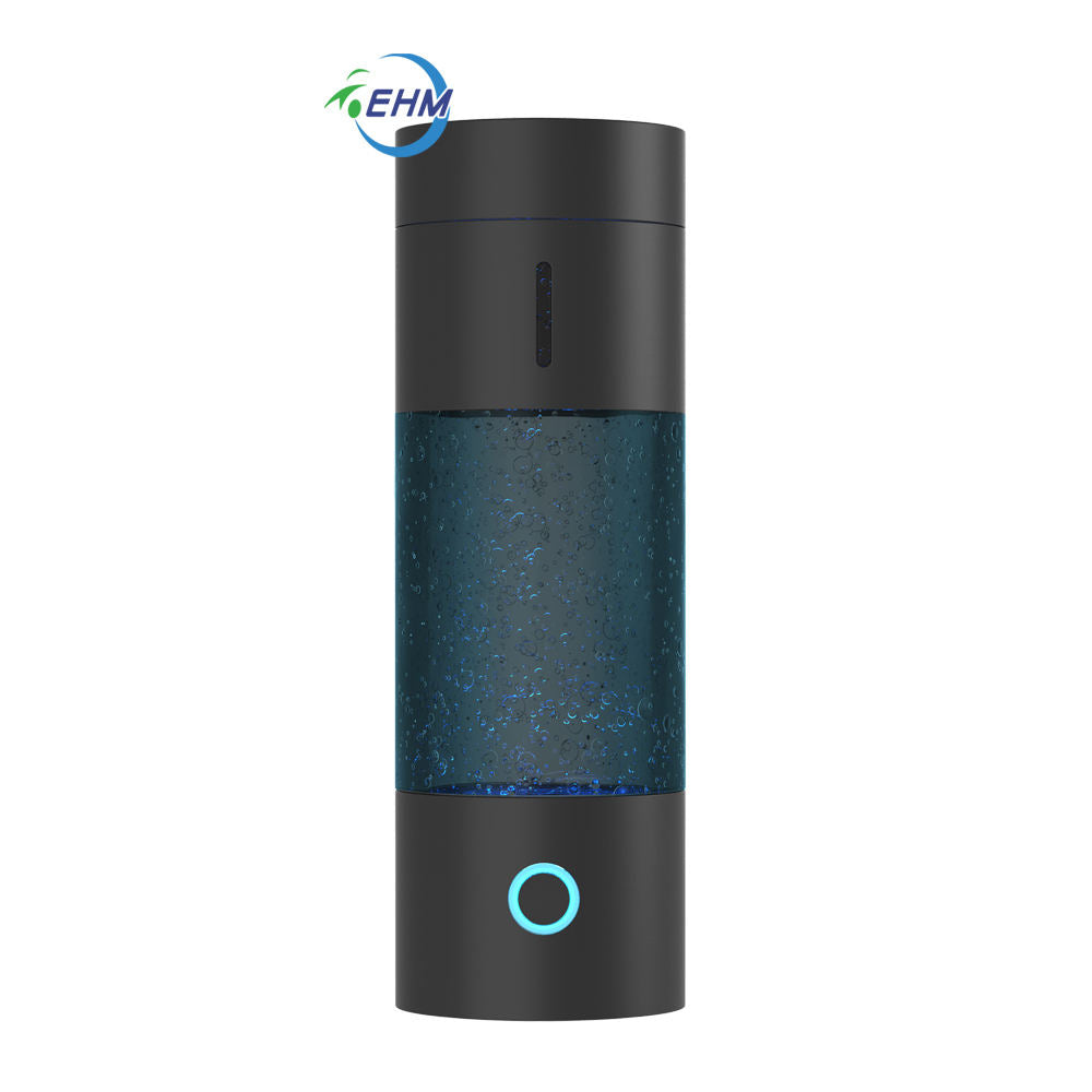 EHM 230ml Portable Hydrogen-Rich Water Flask High-Tech SPE/PEM Hydrogen Water Bottles Generators With 4000+ppb Large Capacity