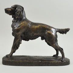 Springer Spaniel Bronze Sculpture by David Geenty - Prezents.com