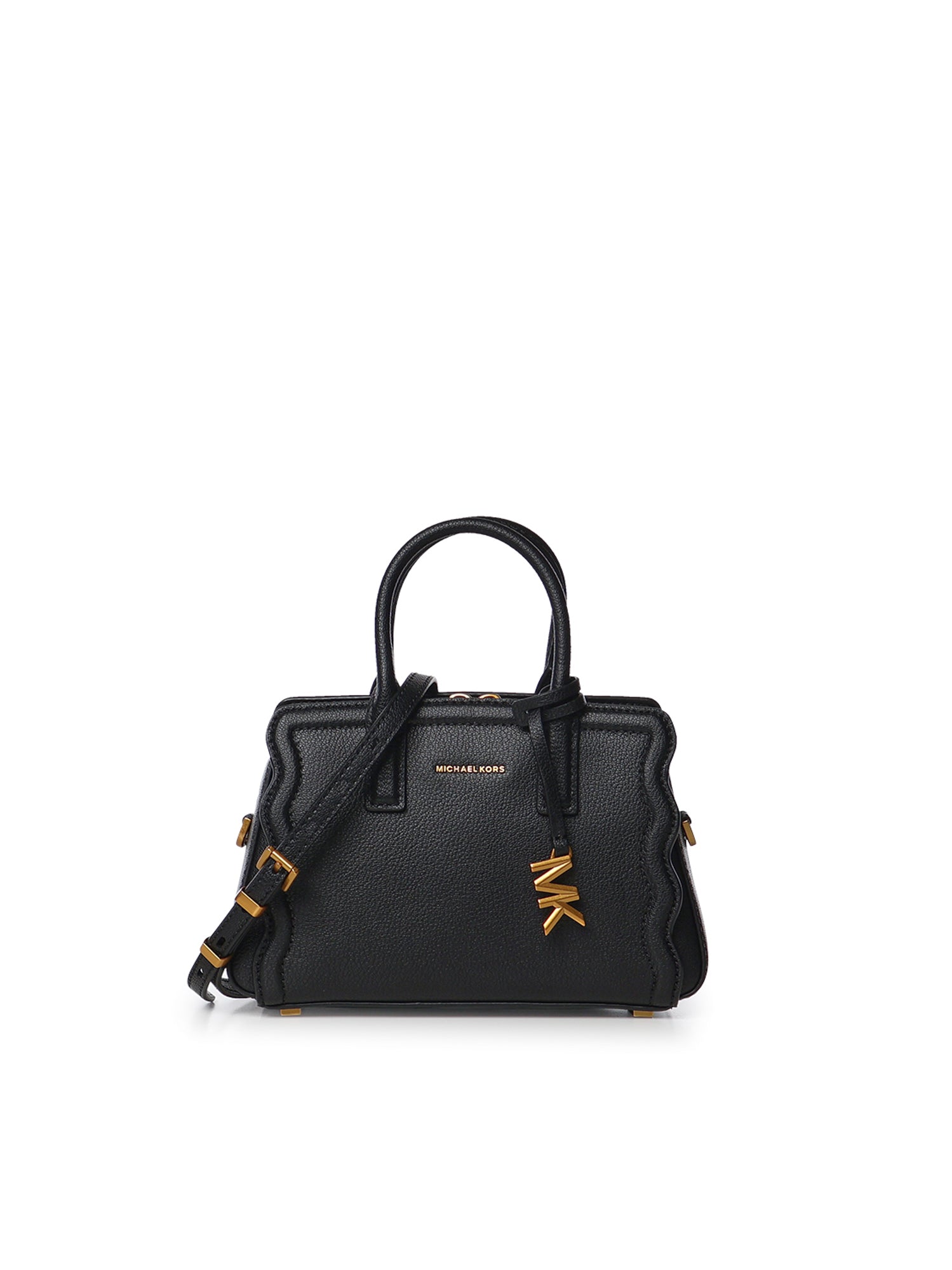 Borsa a tracolla convertibile Laila extra-small in pelle 32T6A9IC0L 001 MICHAEL MICHAEL KORS
