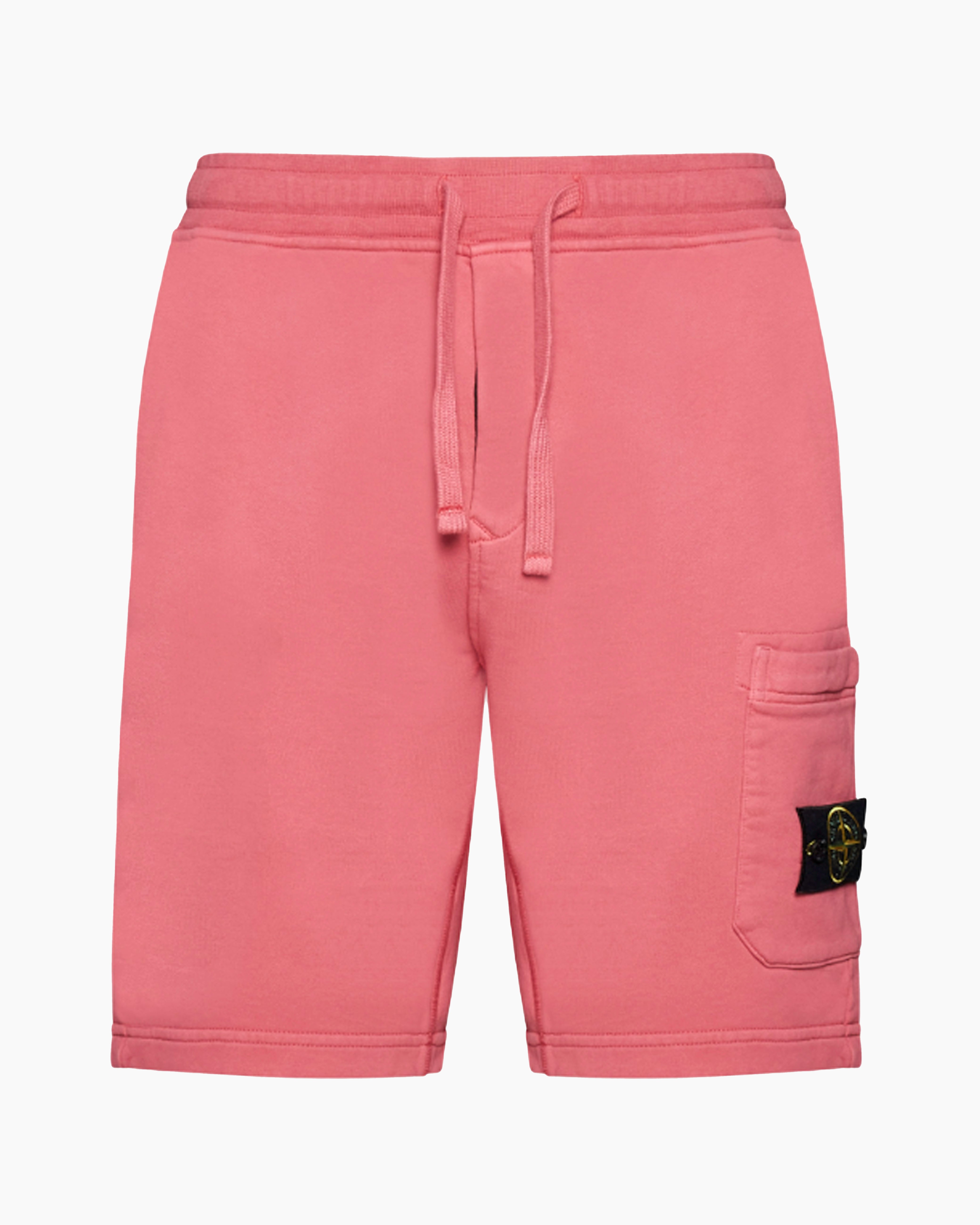 Stone Island Cotton Shorts - Pink