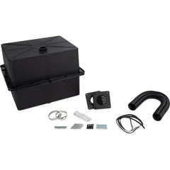 Camco 55385 | Vented Side By Side Dual Battery Box For Group 24 Batteries