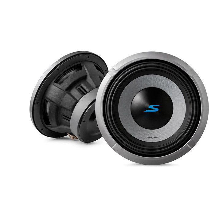 Alpine, S2-W10D2 10" Subwoofer Dobbelt 2 Ohm