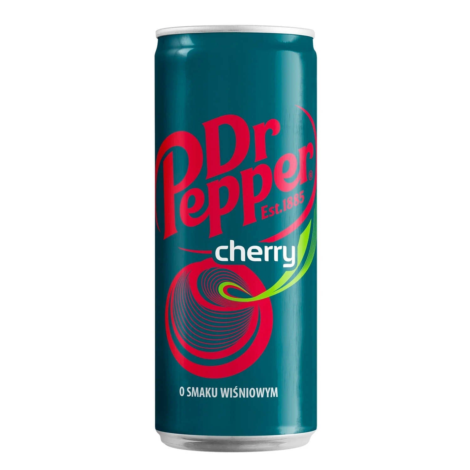 Dr. Pepper Cherry Soda Sleek (24 x 330ml) (Can Dep) - Quecan