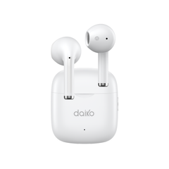 Écouteurs sans fil Bluetooth Blanc DAIKO Flow 710