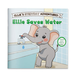 Ellie Saves Water children's picture book cover