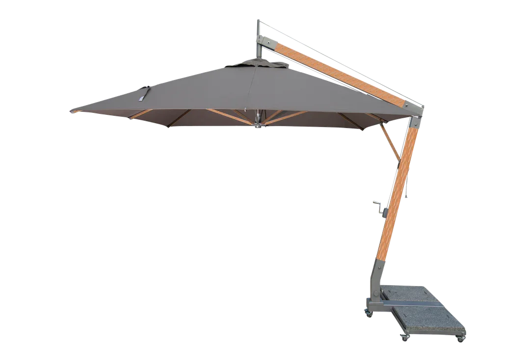 Hurricane 10' x 13' Rectangular Aluminum Cantilever Umbrella