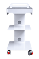 Edarredo Flexi Cart Praxiswagen aus Stahl Dental mit Steckdosen & Schublade
