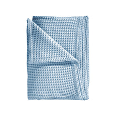 Heckettlane bedsprei Wafel Ice Blue katoen