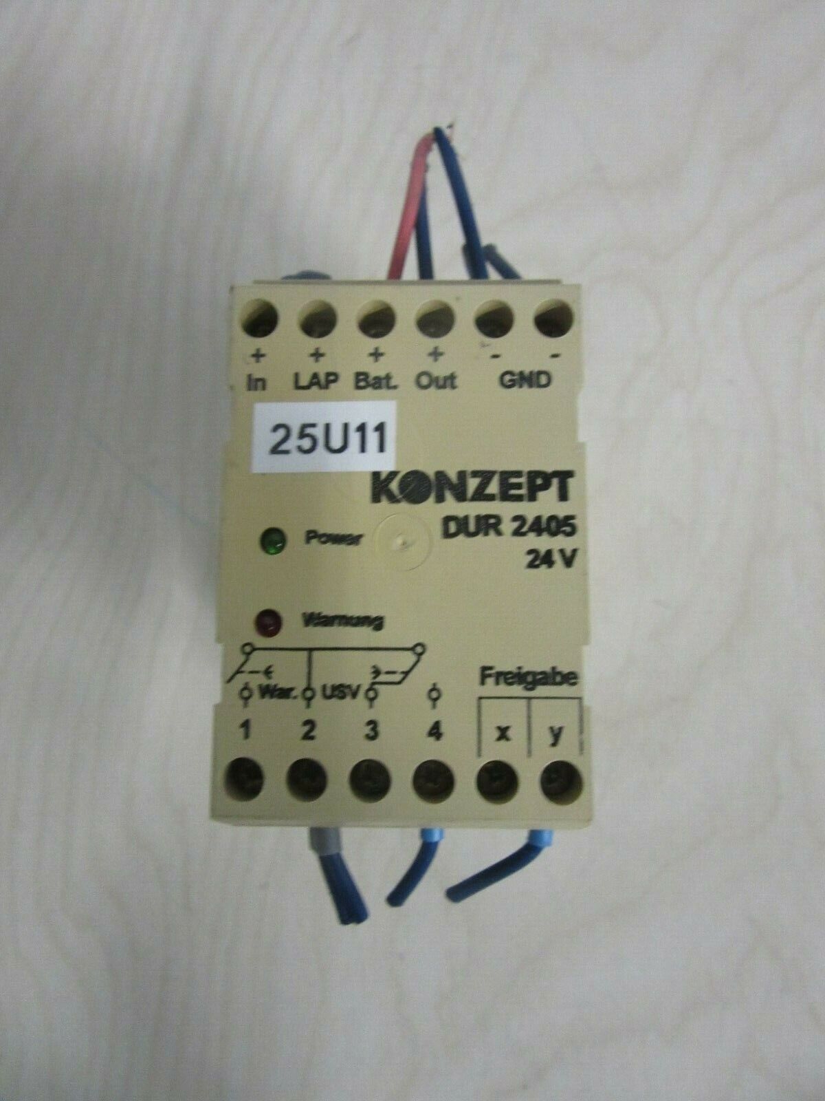 Konzept DUR 2405 24V DUR 2405 K12 DC-USV-Modul
