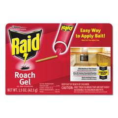 Raid Roach Gel, 1.5 Oz Box, 8/Carton - SJN697332