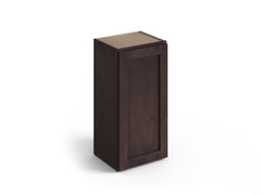 Valleywood Cabinetry 21-in W x 36-in H x 12-in D Rustic Hickory Wall Ready To Assemble Plywood Cabinet (Flat Panel Shaker Door Style)