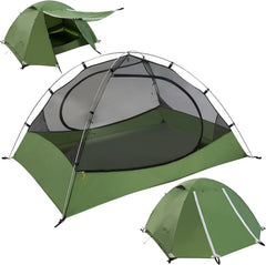 Clostnature 1/1.5/2/3/4/6 Person Lightweight Backpacking Tent, Camping Tent