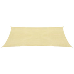 Voile toile d'ombrage parasol PEHD carré 2 x 2 m beige 02_0009450