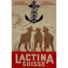 Lactina Suisse F. Brunner Lyon 1953
