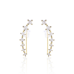 Boucles d'oreilles contour Lobe