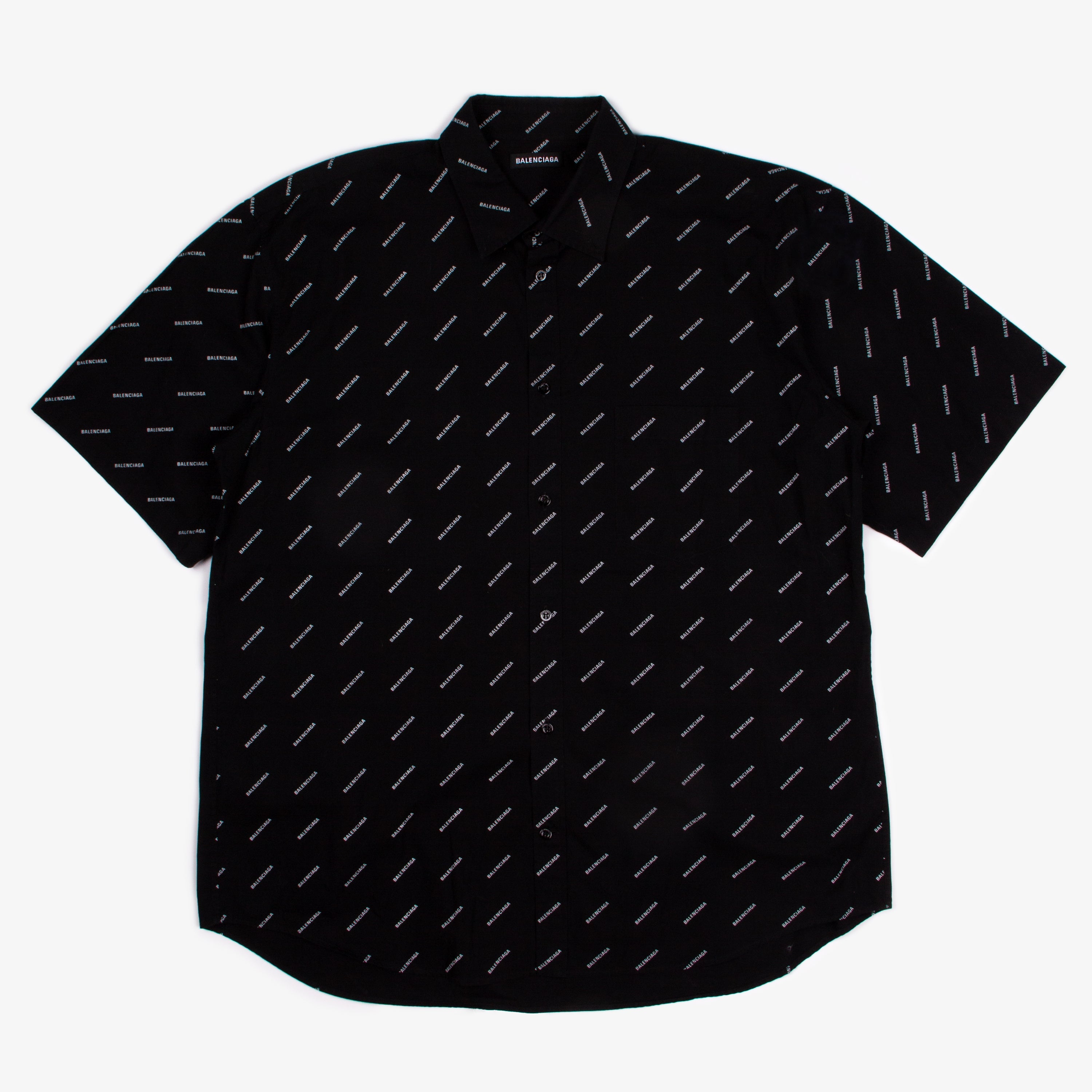 REPEAT PRINT POPLIN SHIRT | 42