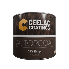 CEELAC COATINGS ORANGE LINE AC Wood Topcoat Matt White - 5 lit