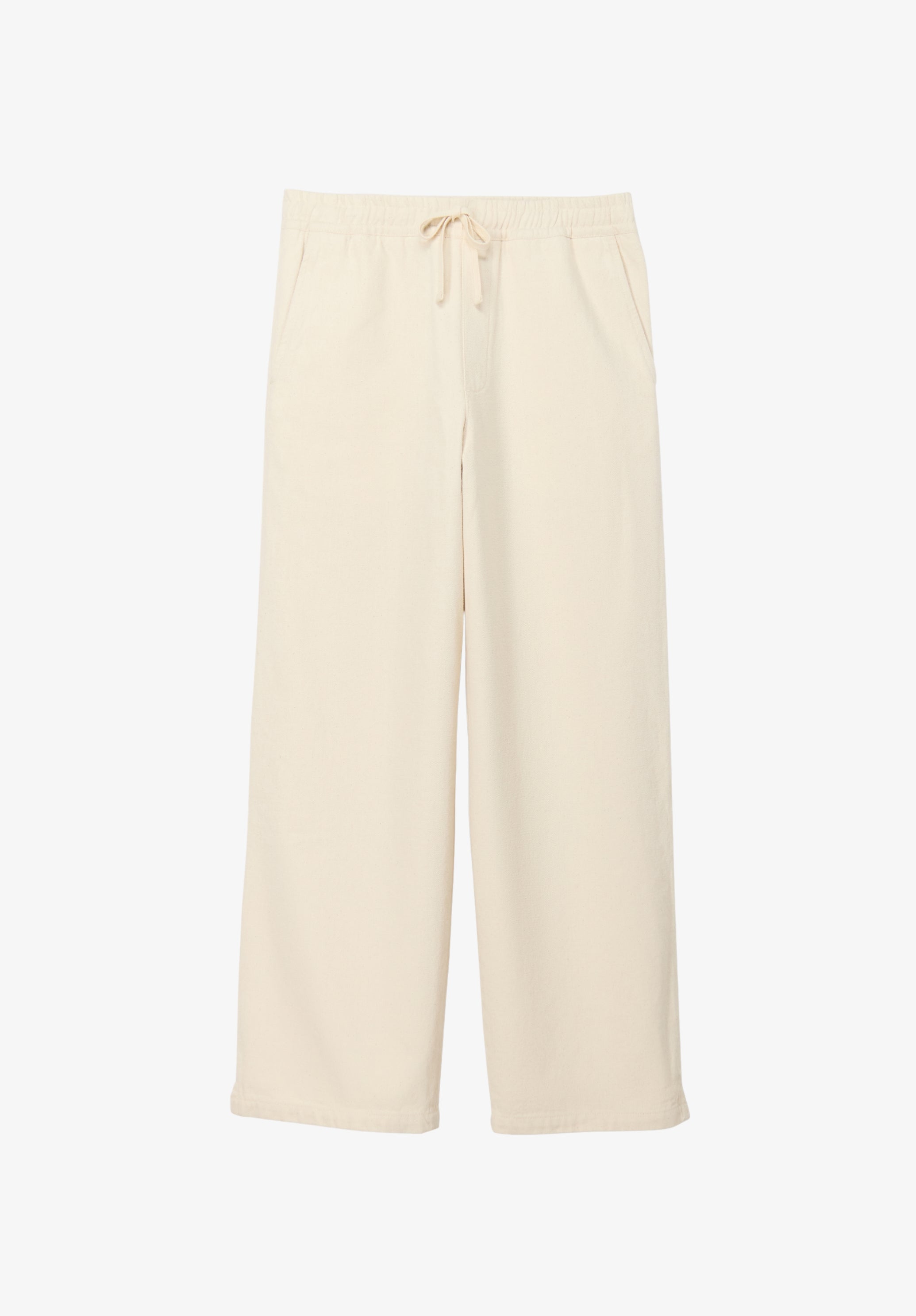 Pantalon workwear blanc cassé