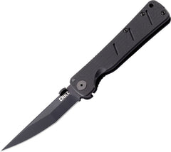 CRKT Shizuka Noh Ken Folding Tanto Blade AutoLAWKS Black G10 Handle Knife 2926