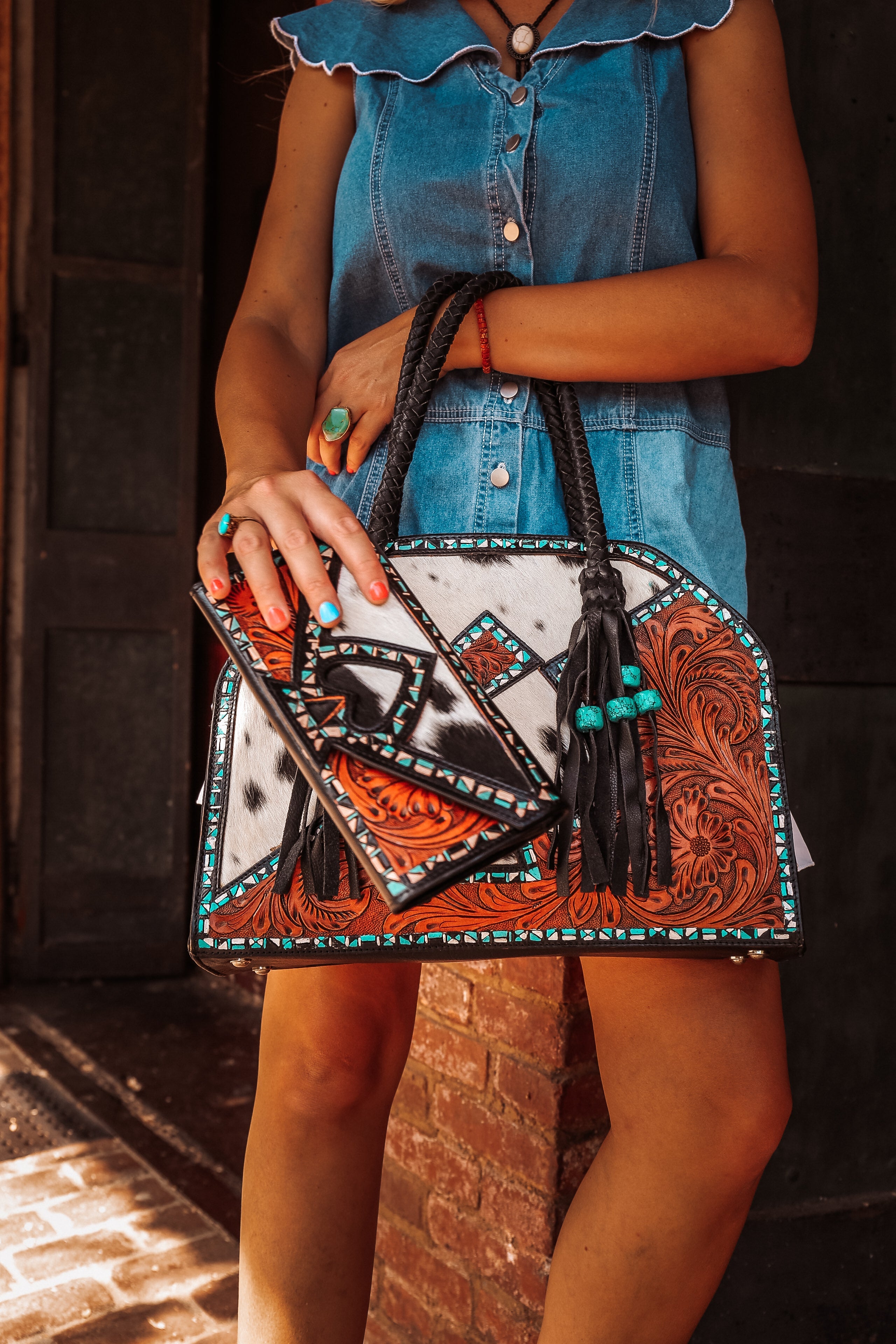 The Wild Card Concealed Carry Purse a Haute Southern Hyde By Beth Marie Exclusive