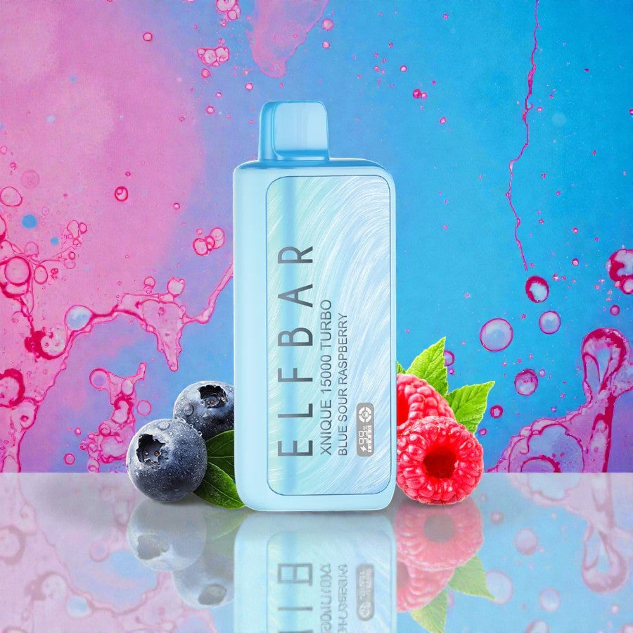 Elfbar Xnique Turbo 15000 - Blue Sour Raspberry