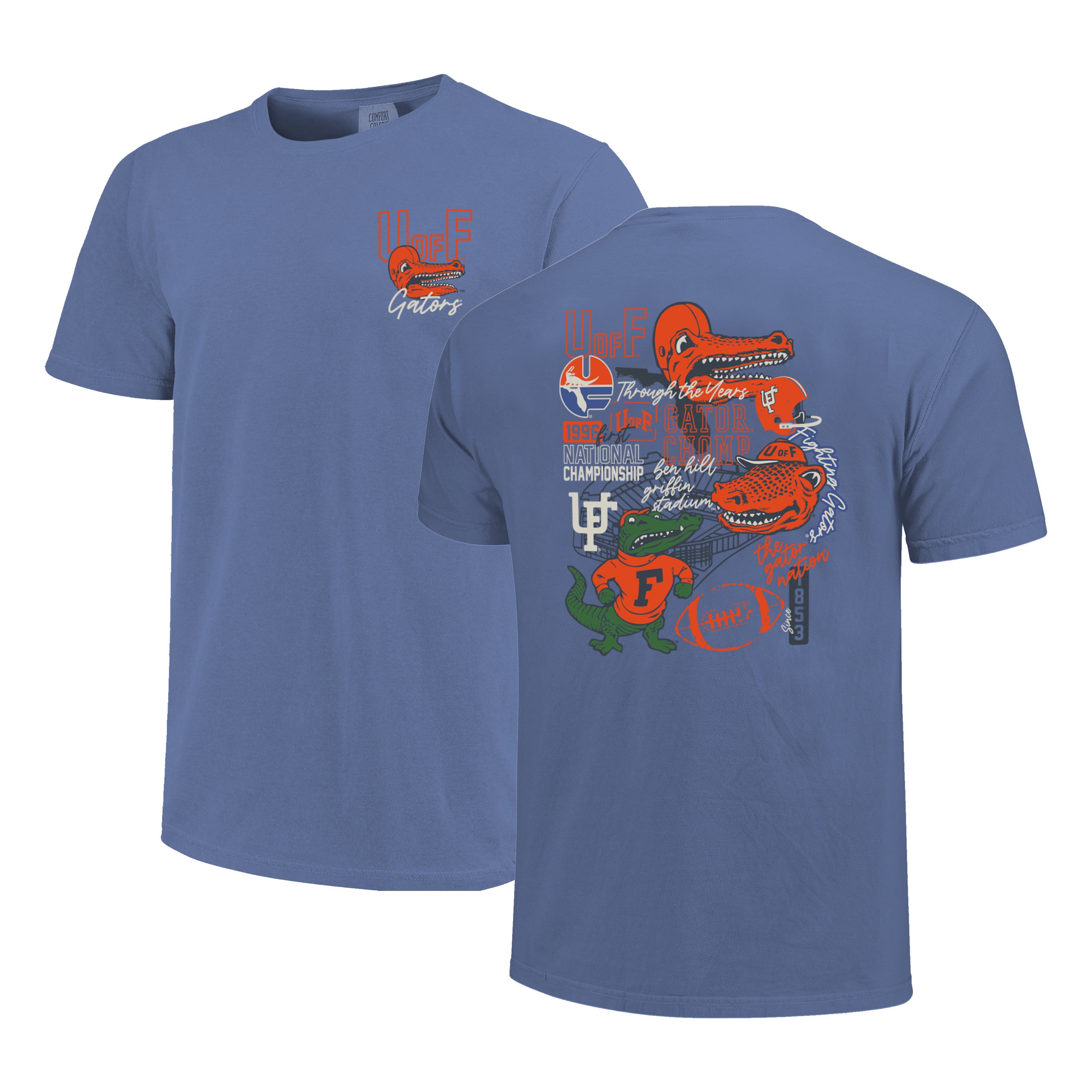 University of Florida Image OneThrough The Years T-Shirt