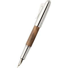 Graf Von Faber - Castell Magnum Walnut Fountain Pen - Pen Boutique Ltd