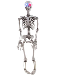 Geister Skelett mit Licht - 89 cm | Halloween Totenkopf Figur Hänge Dekoration