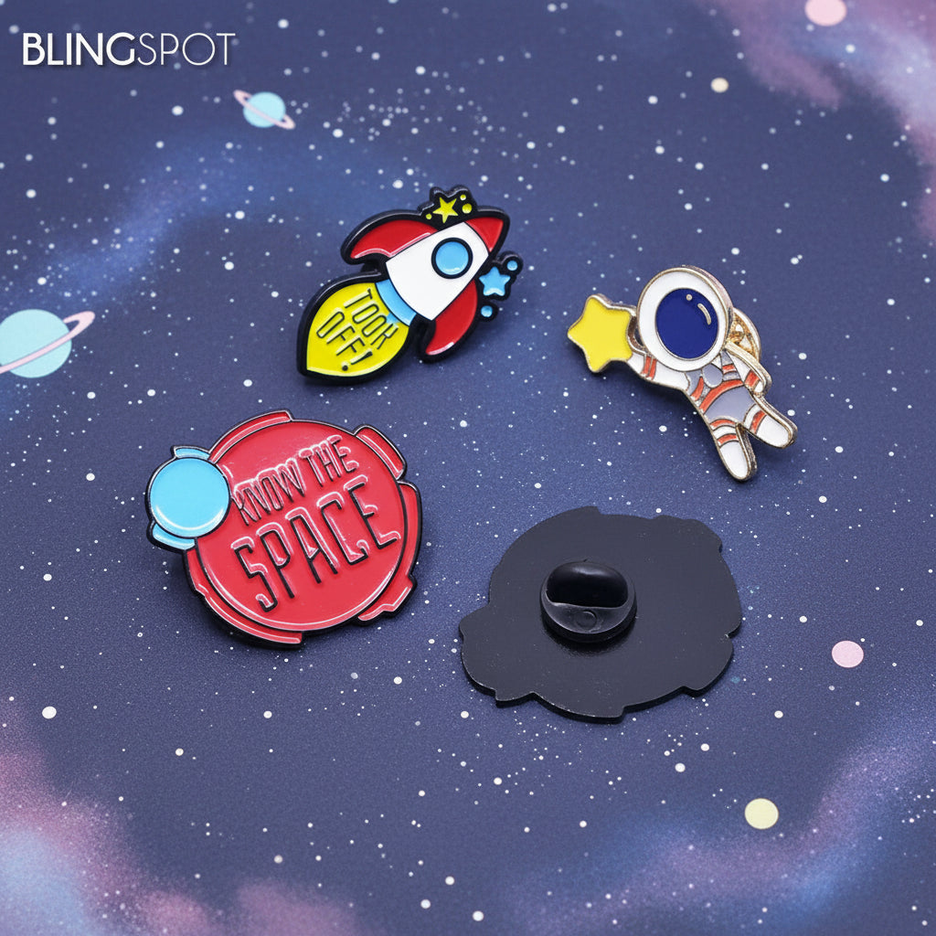 Space Fun - Enamel Pin
