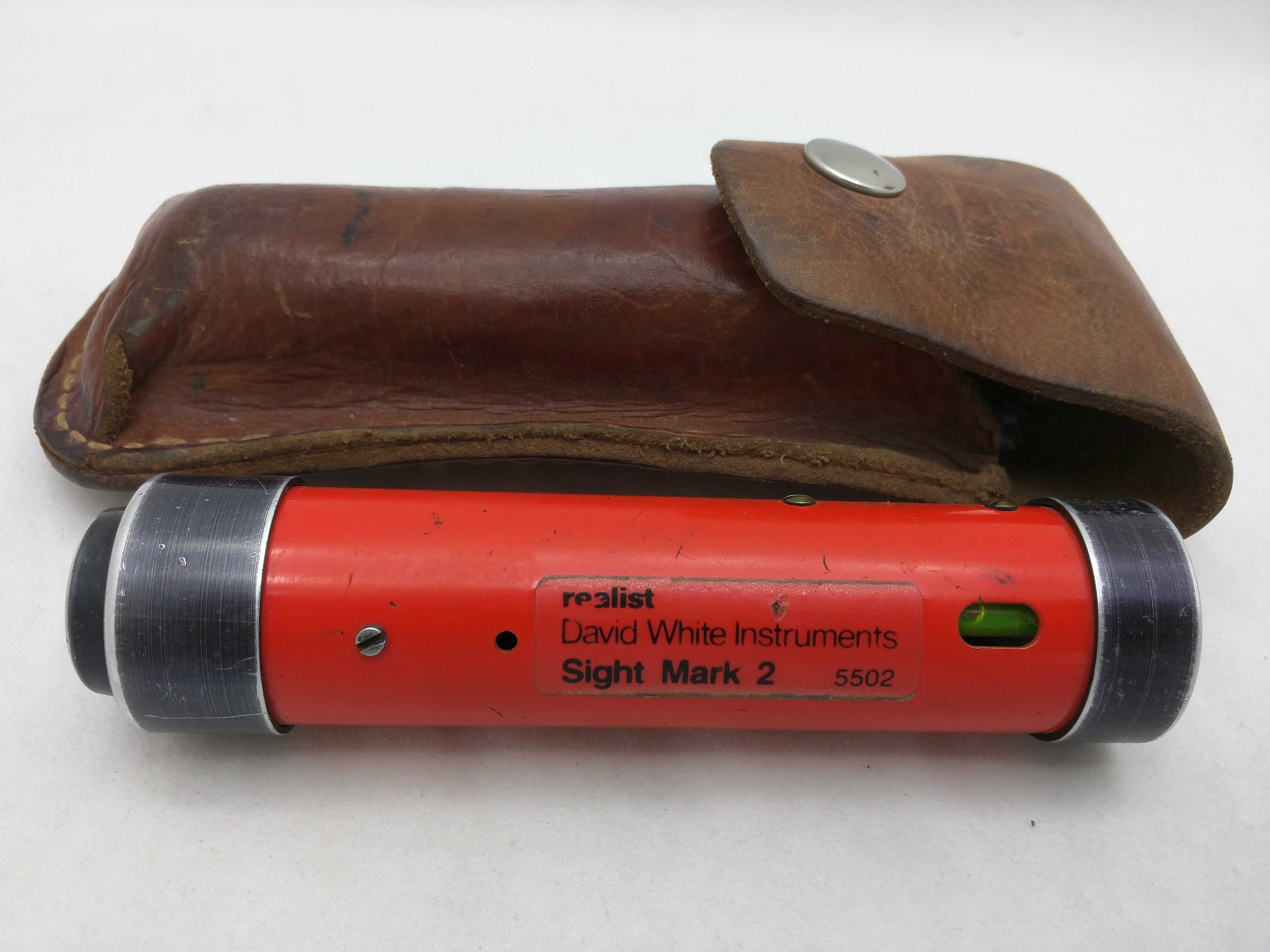Sight Mark 2 5502 David White Hand Held Level realist Instruments