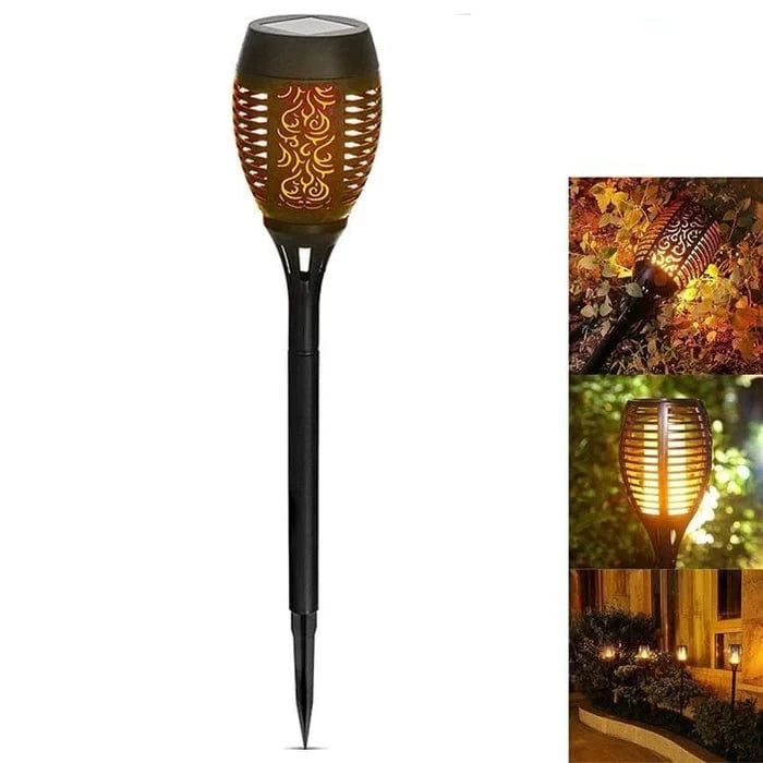 LumaFlame™ Solar Outdoor Torch Light - Cozy Ambiance for Your Garden 0