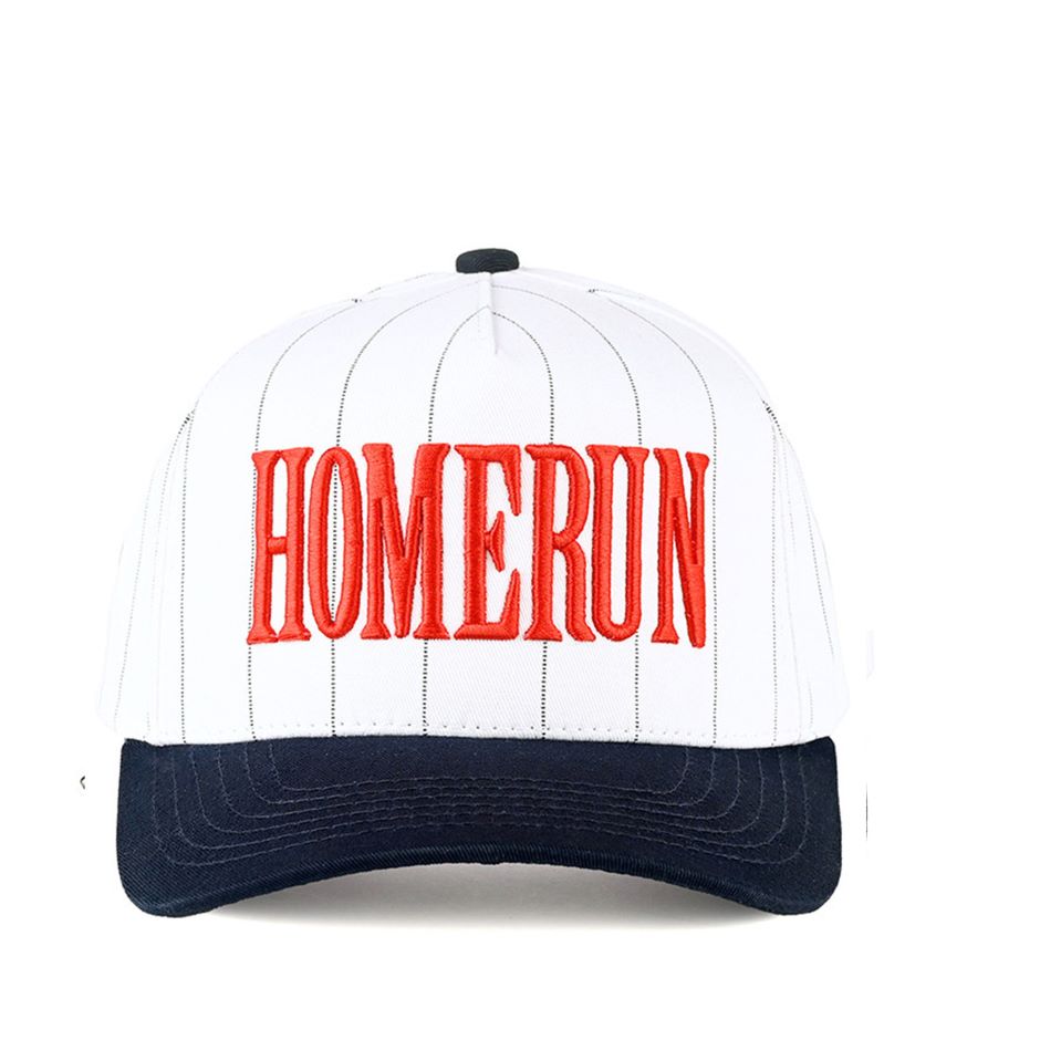C.C Women's Home Run Letter Stripe Two Tone Trucker Cap Hat - AfterAmour