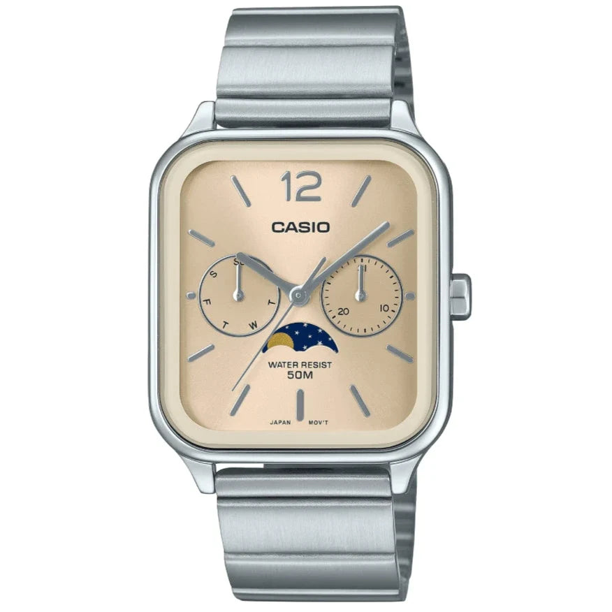 Reloj Casio Moonphase MTP-M305D-9AV -Unisex - Análogo - Relojeando Default Title Casio Reloj Reloj Casio Moonphase MTP-M305D-9AV -Unisex - Análogo