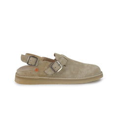 Jungla Sabot con Cinturino Barefoot Donna in Camoscio Sabbia 8489 VANILLA Jungla