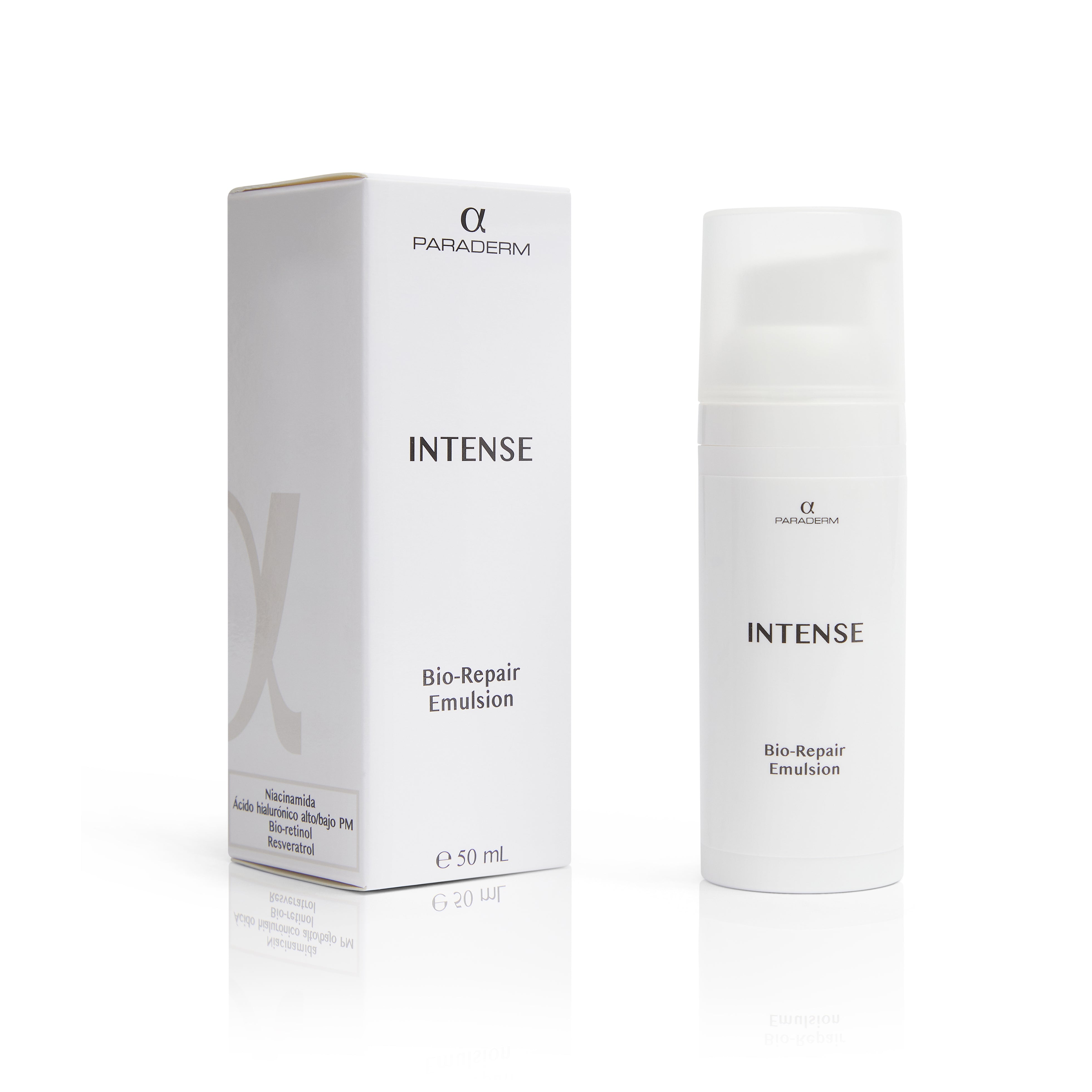 Paraderm Intense Bio-Repair Emulsion (50ml) — facial, crema facial