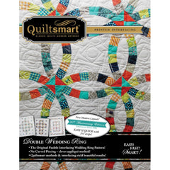 Quiltsmart Double Wedding Ring Quilt Pattern Kit image # 59160