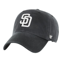 San Diego Padres '47 Clean Up Black Adjustable Hat