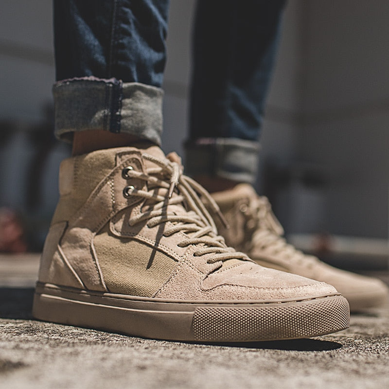 England Korea Style High Top Shoes