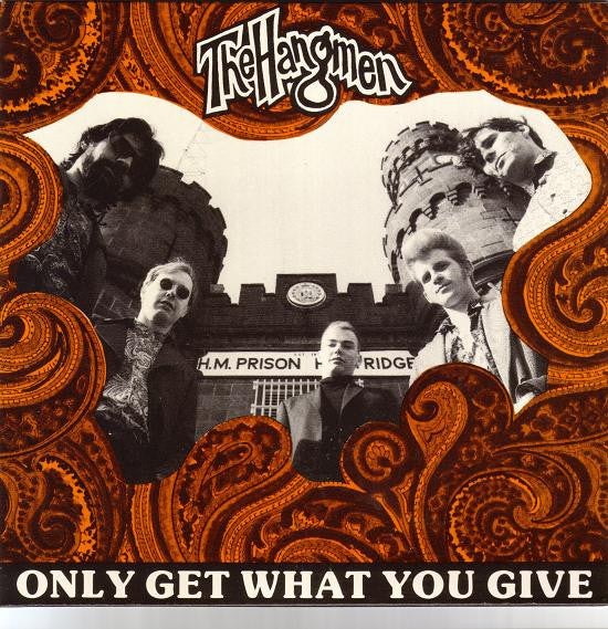The Hangmen - Only Get What You Give (7", EP, Ltd, RP, Gre)-7"-Trapdoor Records (5)-Vinyleers