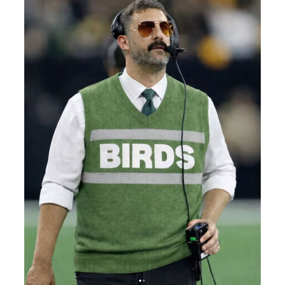 "Da Birds Ditka" Knit V-Neck Sweater Vest by Phillygoat – Philadelphia sports apparel