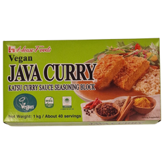 Curry Block Japanese Vegan HOUSE FOODS (1 kg.)