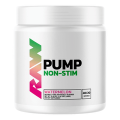 RAW Nutrition Watermelon Non-Stim Pre-Workout - 480g Tubs
