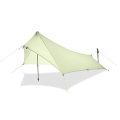 Waterproof nylon tarp for 1 person - poles, 4 seasons