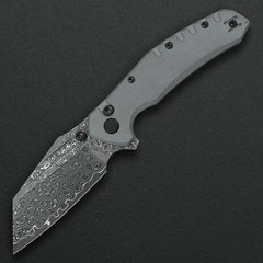 Critical Strike Shamu B510-GRTM VG10 folding knife, front view