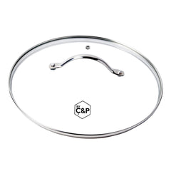 By C&P - Glazen deksel 30 cm Pannendeksel By C&P