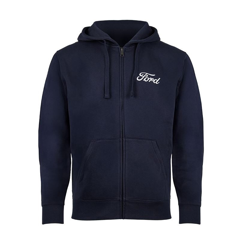 Ford Script Herren Zip-Hoodie navy, M