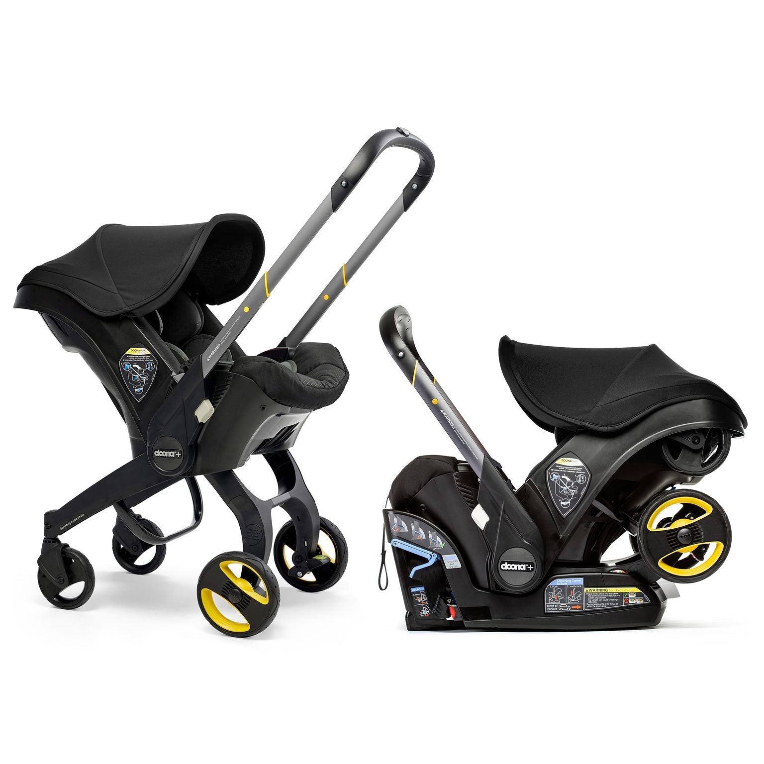 Doona - Infant Car Seat and Stroller Combo w/ Base (Multiple Colors) - Wee Bee Baby Boutique