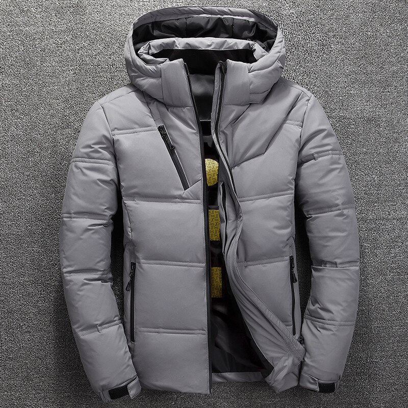 Drune | Extra warme abnehmbare Winterjacke mit Kapuze